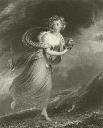 プルートの領域から戻ったプシュケ 作： William Beechey